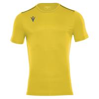 Rigel Hero Shirt SS YEL S Teknisk trenings t-skjorte - Unisex