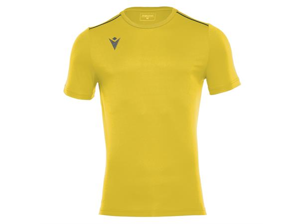 Rigel Hero Shirt SS YEL S Teknisk trenings t-skjorte - Unisex 