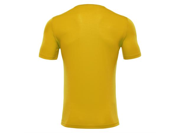 Rigel Hero Shirt SS YEL S Teknisk trenings t-skjorte - Unisex 