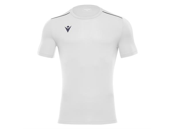 Rigel Hero Shirt SS WHT 4XS Teknisk trenings t-skjorte - Unisex 