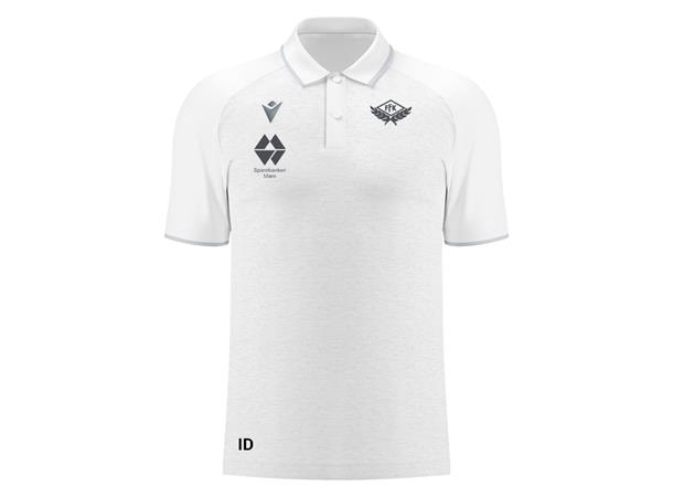 Frei FK Aulos Hvit Teknisk poloskjorte 