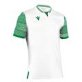 Tureis Shirt WHT/GRN S Teknisk T-skjorte i ECO-tekstil