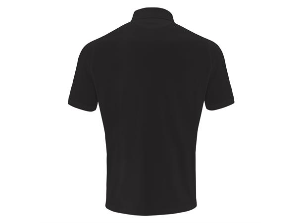 Hutton Shirt BLK XXL Teknisk polo - Unisex 