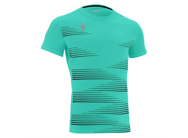 Ivan Shirt TRQ/BLK XS Teknisk løpe t-skjorte til herre 