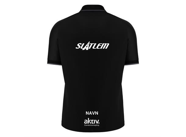 Frei FK Aulos sort Teknisk poloskjorte 