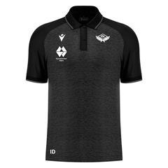 Frei FK Aulos sort Teknisk poloskjorte