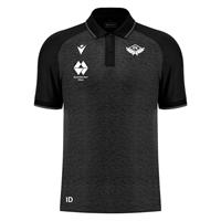 Frei FK Aulos sort Teknisk poloskjorte