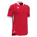 CERBERUS ECO shirt RED/WHT 3XL Teknisk kamp og treningsdrakt - Unisex
