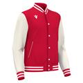 Fiddle varsity college RED/WHT L Collegejakke - Unisex