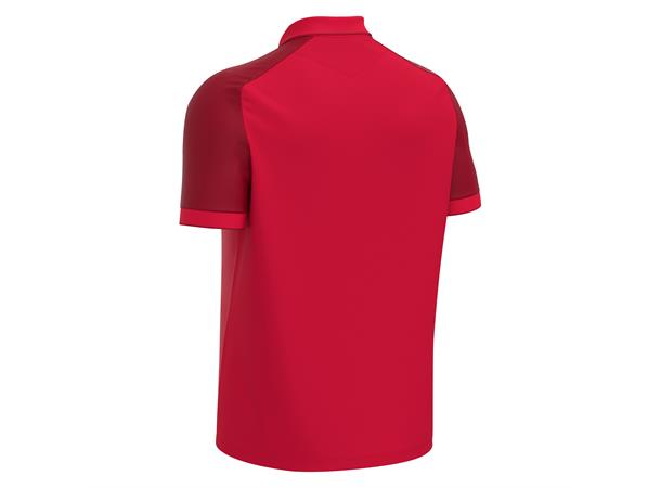 Baldwin Poly Polo RED 3XS Teknisk poloskjorte - Unisex 