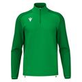 Isen Training 1/4 Zip Top GRN S Teknisk treningsgenser - Unisex