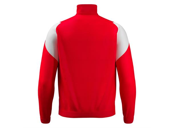 Prometheus Full Zip Top RED/WHT 3XL Teknisk reisejakke - Unisex 
