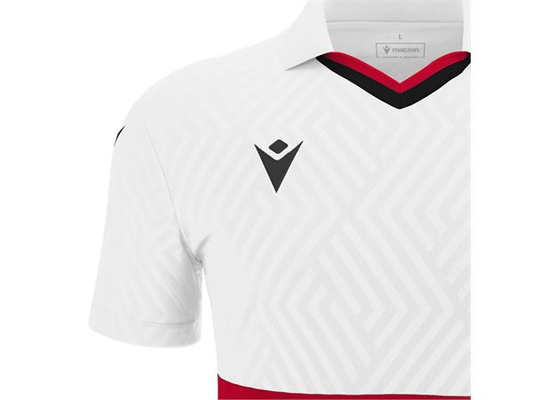 Charon Eco Match Day Shirt WHT/BLK S Teknisk spillerdrakt i ECO-tekstil 