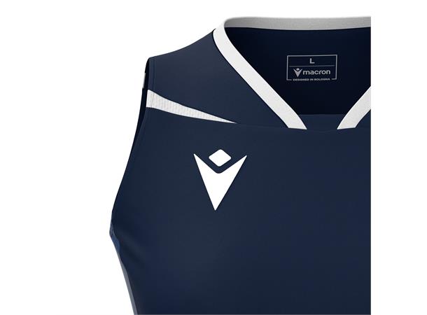 Lily Eco Sleeveless Shirt NAV/WHT M Teknisk kamp og treningsdrakt - Dame 