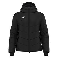 Duality Hooded Bomber Jacket BLK 3XS Jakke med avtagbare ermer - Unisex